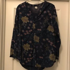 Old Navy lightweight floral tunic.